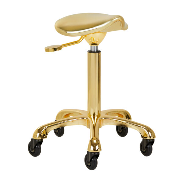 Taboret fryzjerski Gabbiano Fine Gold Roll Speed