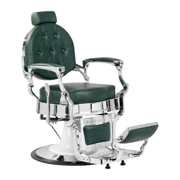 Fotel barberski Gabbiano President zielony