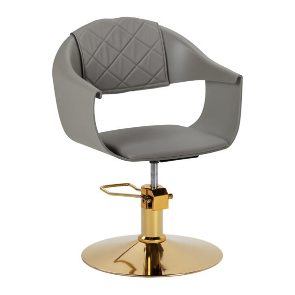 Fotel fryzjerski Hair System Halo szary