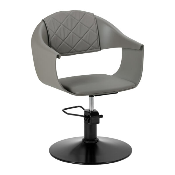 Fotel fryzjerski Hair System Halo Grey szary